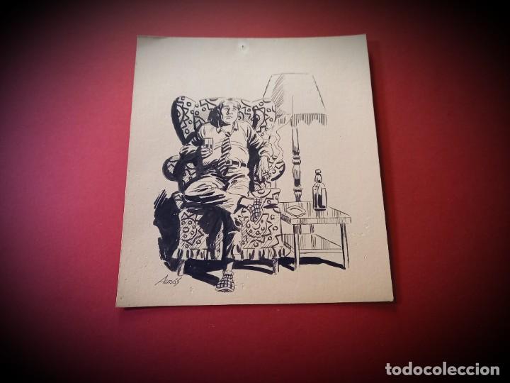 C&oacute;mics: Dibujo Original de Francisco Agr&aacute;s - Foto 1