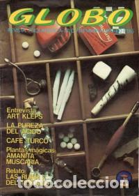 C&oacute;mics: Revista Psiquedelica Globo. 1979. Ed. Pastanaga - Zafo. Underground catal&aacute;n