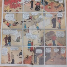 Fumetti: POSTER DE GASOLINE ALLEY 1931 PLANCHA DOMINICAL - HISTORIA DE LOS COMICS - TOUTAIN - GRAN TAMAÑO. Lote 292104573