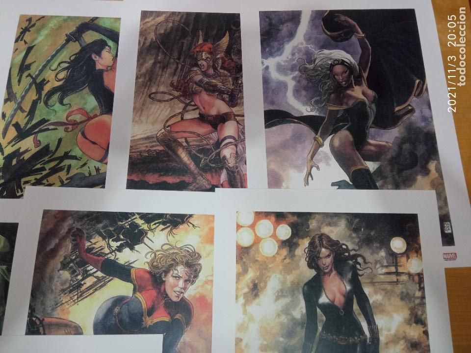 C&oacute;mics: MARVEL MANARA SET 10 POSTERS - Foto 3