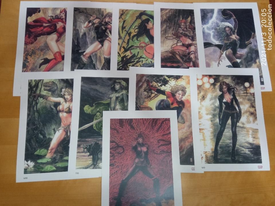 C&oacute;mics: MARVEL MANARA SET 10 POSTERS - Foto 1