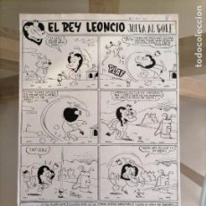 Cómics: DIBUJO PÁGINA ORIGINAL PALOP EL REY LEONCIO