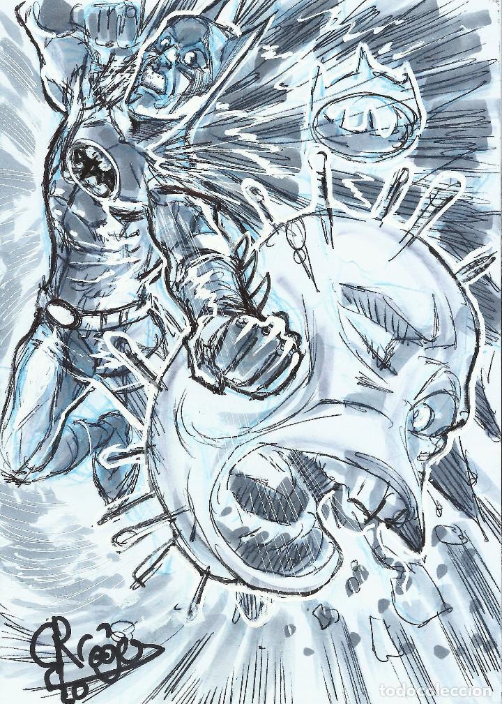 C&oacute;mics: Dibujo original - Batman - Roger - Original drawing - Foto 2