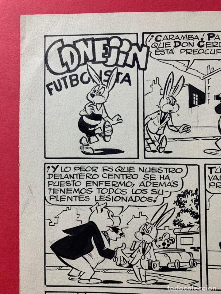 C&oacute;mics: pagina original a tinta de Martinez Osete publicada en La Risa - Foto 3