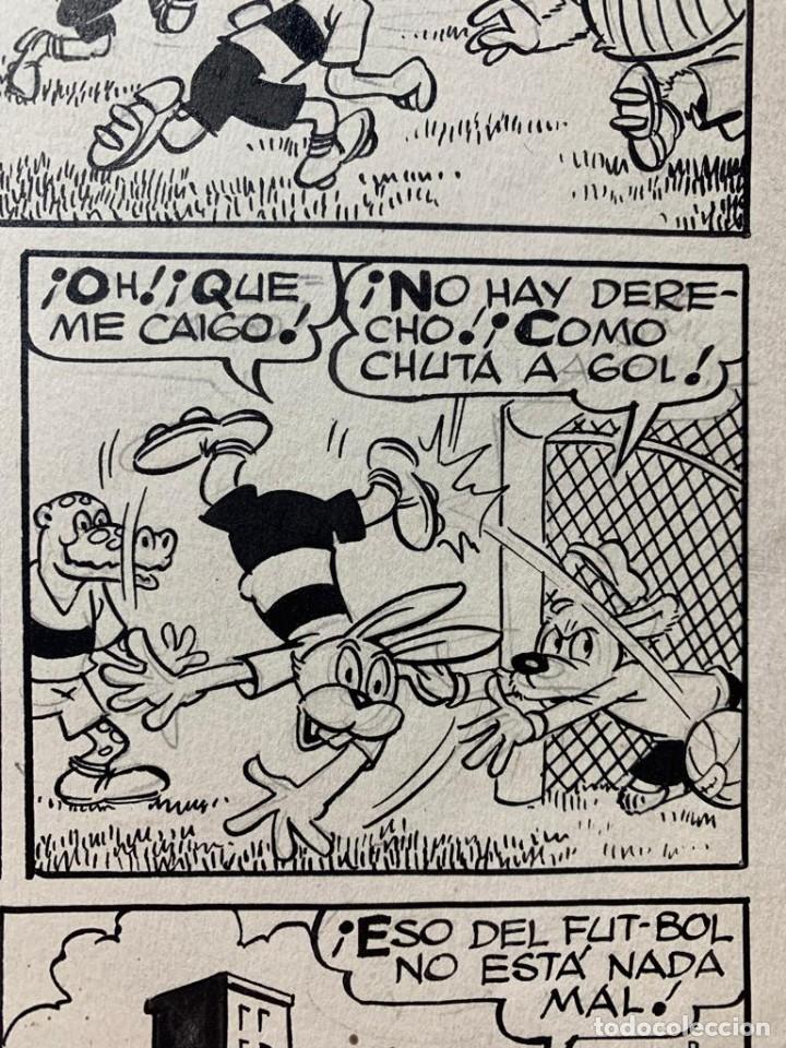 C&oacute;mics: pagina original a tinta de Martinez Osete publicada en La Risa - Foto 4