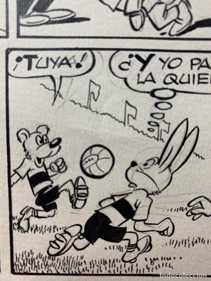 C&oacute;mics: pagina original a tinta de Martinez Osete publicada en La Risa - Foto 5