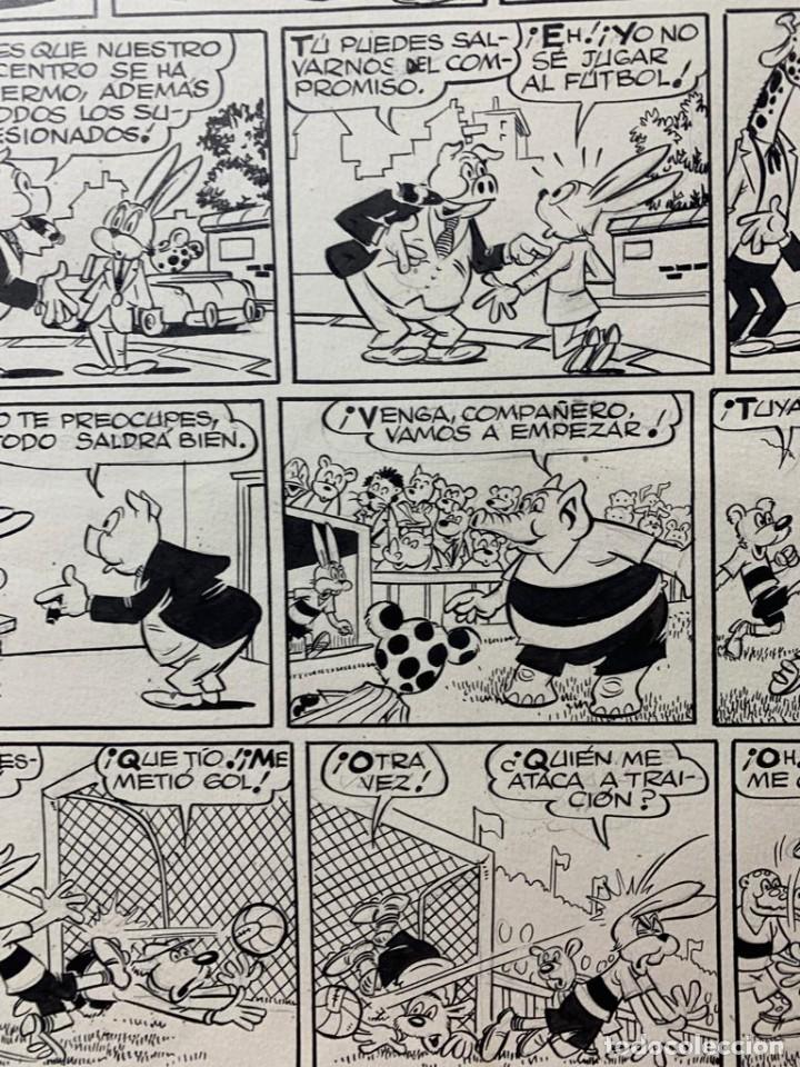C&oacute;mics: pagina original a tinta de Martinez Osete publicada en La Risa - Foto 6