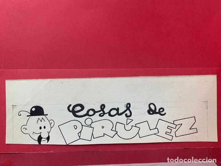 C&oacute;mics: Dibujos originales de Urda, cabecera en &rdquo;Nicol&aacute;s&rdquo; - Foto 2