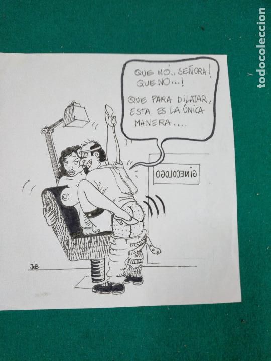 C&oacute;mics: ORIGINAL EROTICO DE JEB. 20 X 18 CM. - Foto 1