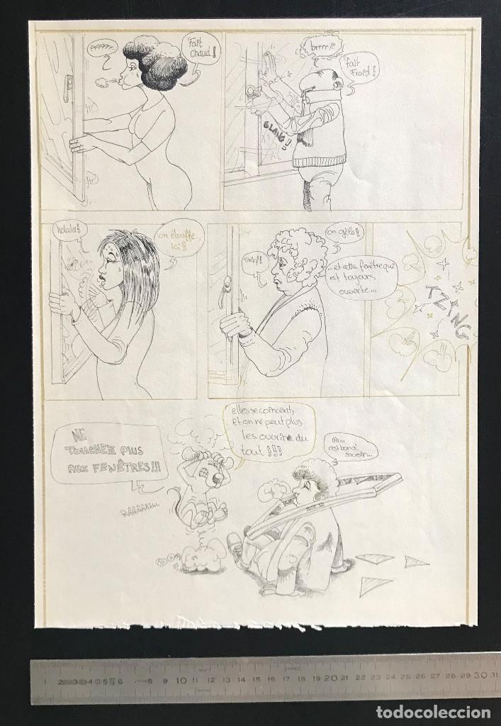 C&oacute;mics: Edika Karali (1940-2025). Original c&oacute;mic art BD. Underground franc&eacute;s. - Foto 5