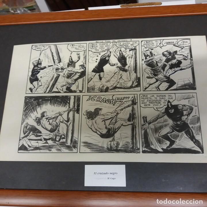 C&oacute;mics: Original El Cruzado Negro de Manuel Gago - Foto 1