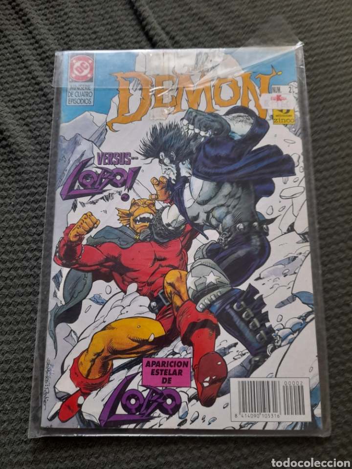 C&oacute;mics: THE DEMON VS LOBO NUMERO 2 DC ZINCO - Foto 1