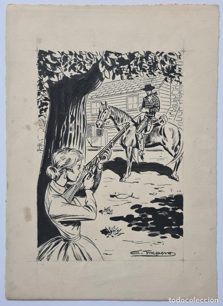 C&oacute;mics: ENRIC TRAPERO - &rdquo;ESCENA DEL OESTE&rdquo; - Foto 1