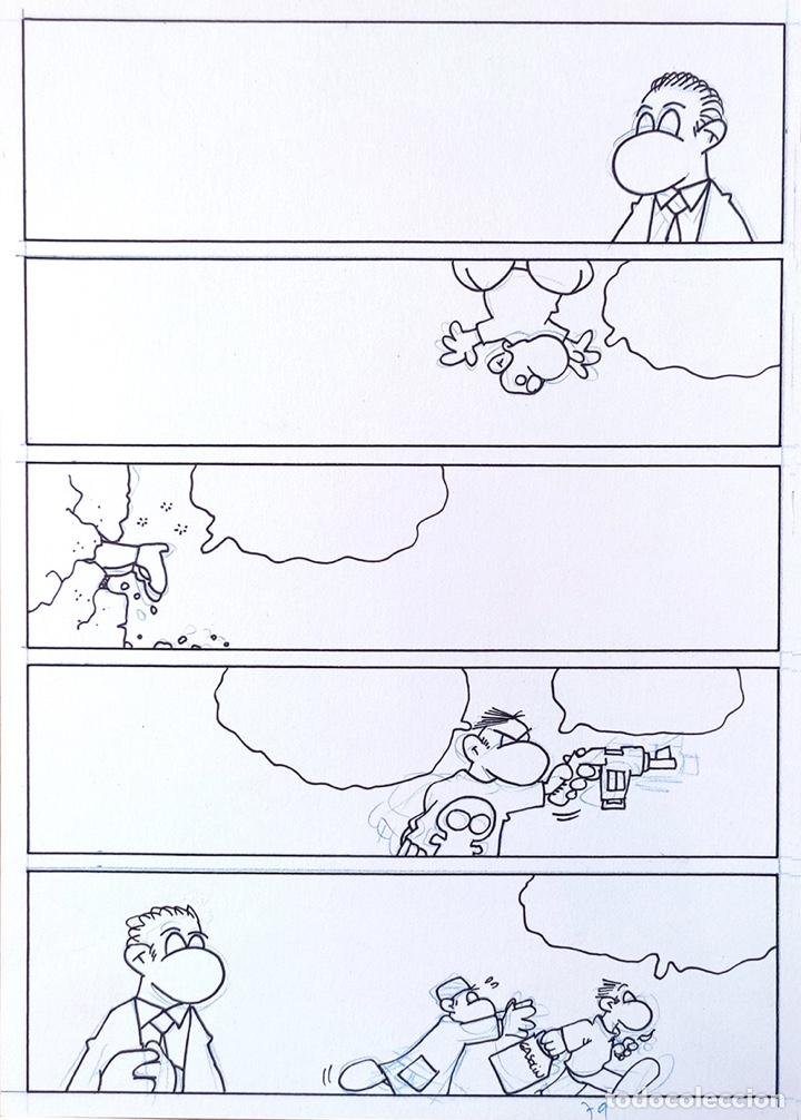 C&oacute;mics: P&Aacute;GINA ORIGINAL DE CELS PI&Ntilde;OL - Foto 1