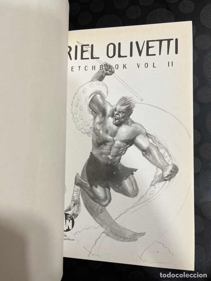 C&oacute;mics: OLIVETTI VOL.2 SKETCHBOOK Ed ANCARES ( 2001/2003 ) - Foto 3