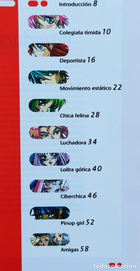 C&oacute;mics: APRENDER A DIBUJAR PASO A PASO CHICAS MANGA. - Foto 4