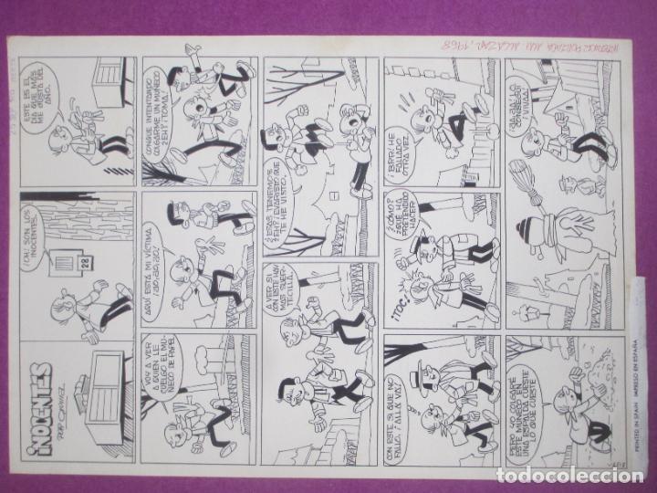 DIBUJO ORIGINAL PLUMILLA INOCENTES POR GREMA 1965 1 HOJA OP67 | todocoleccion (Buy It Now)