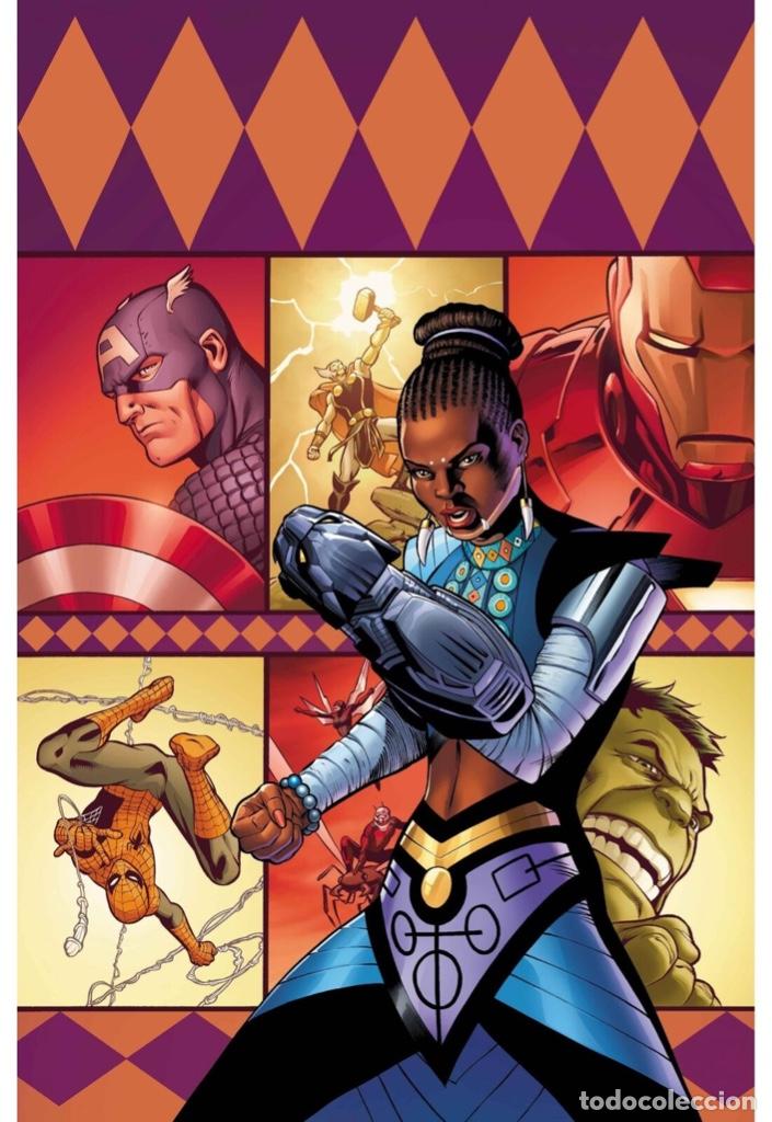 C&oacute;mics: SHURI ISSUE 1 COVER MARVEL PRELIM BY Carlos Pacheco - Foto 2