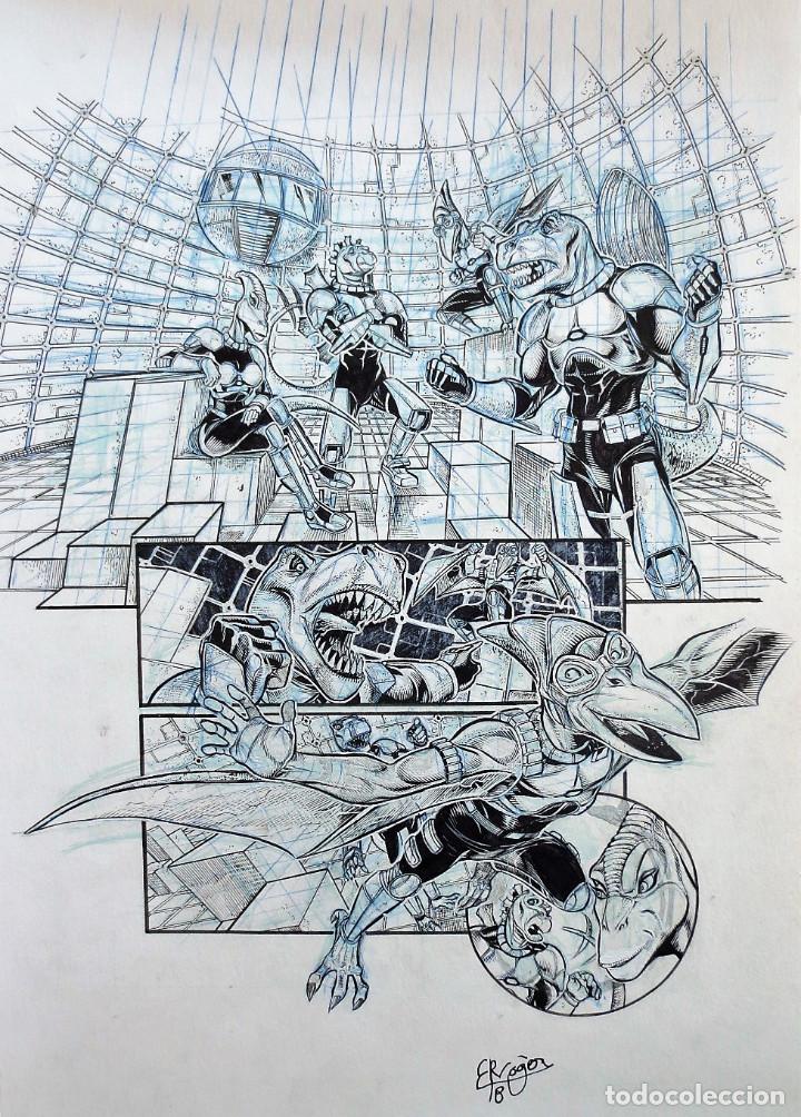 C&oacute;mics: PAGINA ORIGINAL - COMIC - ROGER BONET - ORIGINAL DRAWING - Foto 1