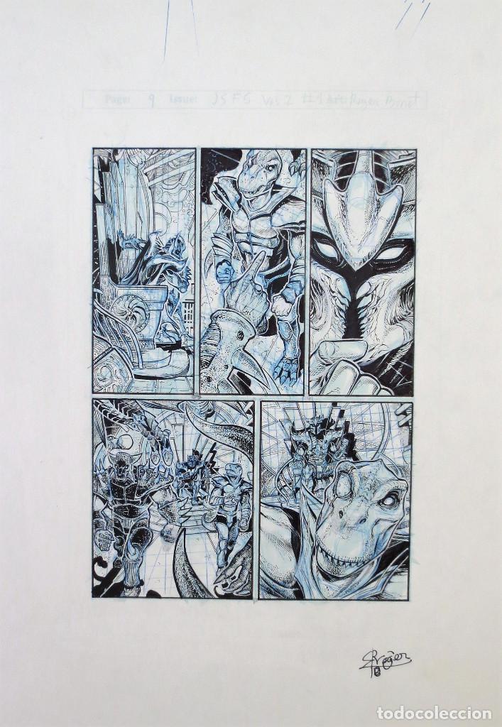 C&oacute;mics: PAGINA ORIGINAL COMIC - ROGER BONET - - Foto 1