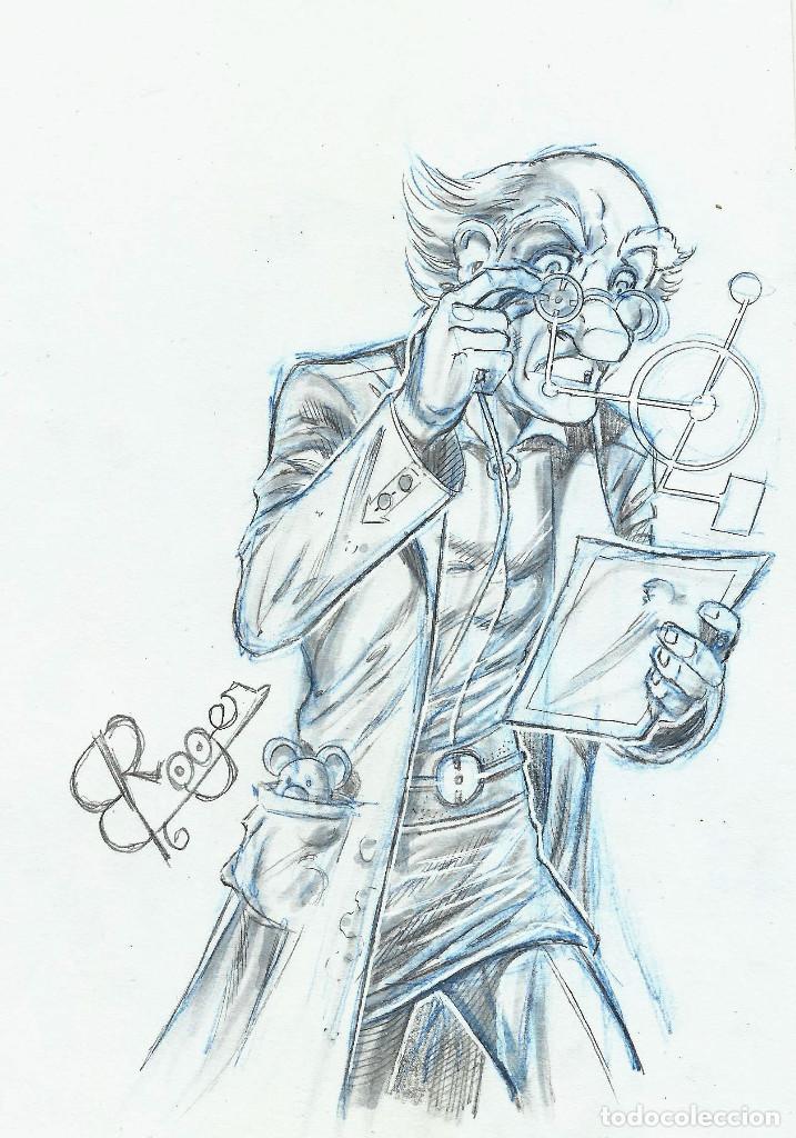 C&oacute;mics: ORIGINAL DIBUJO - ORIGINAL DRAWING - ROGER BONET - - Foto 1