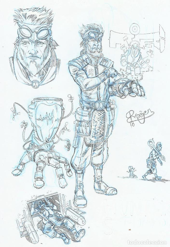 C&oacute;mics: ORIGINAL DIBUJO - ORIGINAL DRAWING - ROGER BONET - - Foto 1
