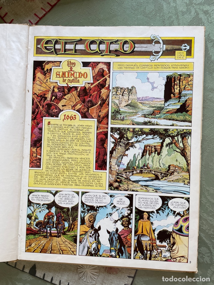 C&oacute;mics: EL CID (comic de HERNANDEZ PALACIOS) - Foto 3