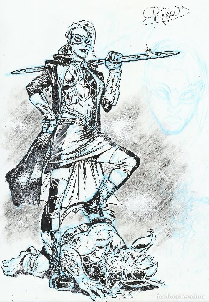 C&oacute;mics: DIBUJO ORIGINAL - ROGER BONET - Foto 1