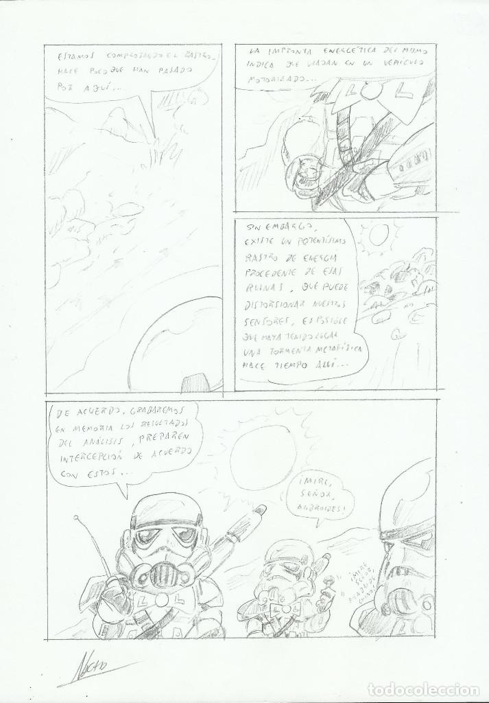 C&oacute;mics: PAGINA ORIGINAL - DRAGON FALL - NACHO - ORIGINAL ART - Foto 1