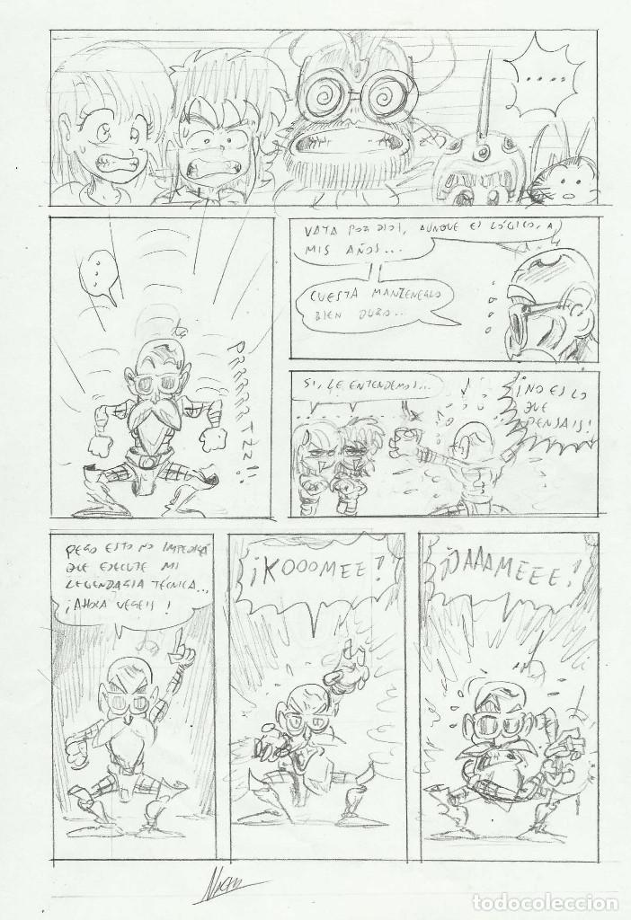 C&oacute;mics: PAGINA ORIGINAL - DRAGON FALL - NACHO - ORIGINAL ART - Foto 1