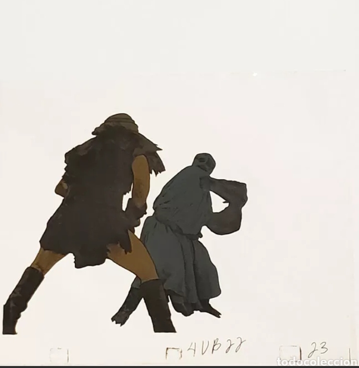 C&oacute;mics: Cel en acetato de la pel&iacute;cula El se&ntilde;or de los anillos (Bakshi, 1978) - Foto 1