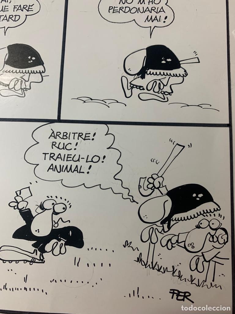C&oacute;mics: P&aacute;gina original, dibujo a tinta de FER - Foto 4