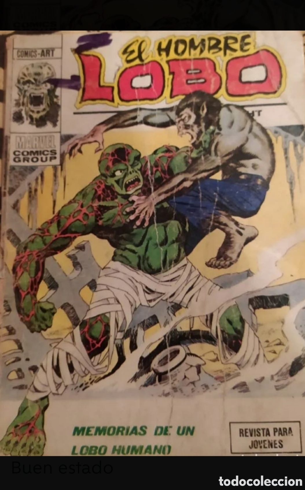 C&oacute;mics: Comic Hombre Lobo 1973 - Foto 1
