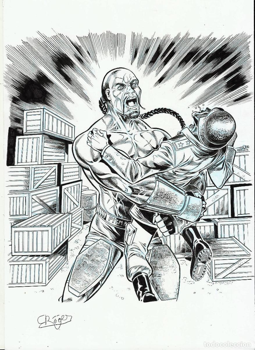 C&oacute;mics: DIBUJO ORIGINAL &ndash; JUEGO ROL &ndash; ROGER - Foto 1