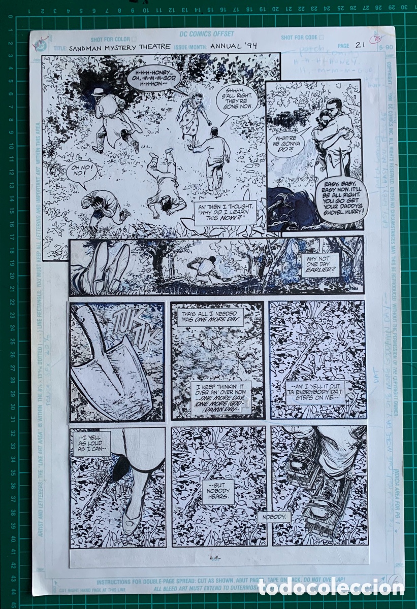 C&oacute;mics: P&aacute;gina original de Stefano Gaudiano - Foto 1