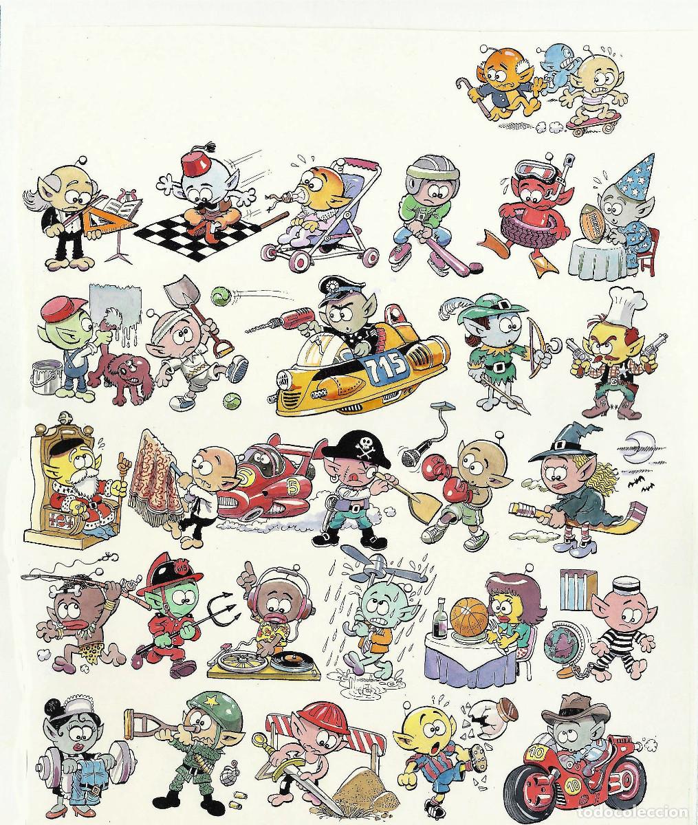 C&oacute;mics: ORIGINAL PAGE DRAWING - XUNGUIS - FLUNKERNE - RAMIS -CERA - Foto 1