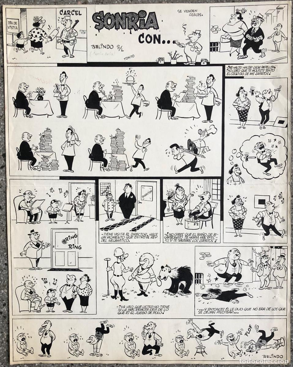 C&oacute;mics: BELINDO - DIBUJO ORIGINAL - - Foto 1