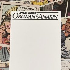 Cómics: OBI-WAN & ANAKIN STAR WARS STORY #1 BLANK COVER VARIANT MARVEL COMICS EDICION LIMITADA. Lote 376514564
