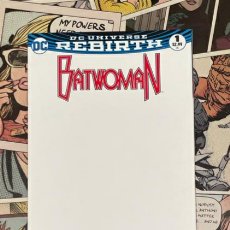 Cómics: BATWOMAN #1 BLANK COVER VARIANT DC COMICS EDICION LIMITADA