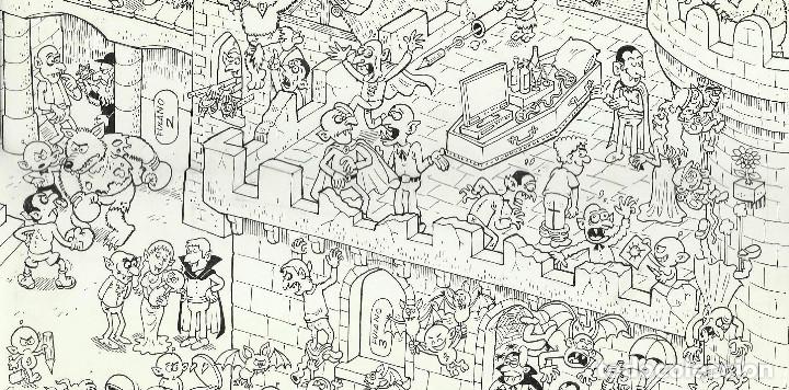 C&oacute;mics: PAGINA ORIGINAL XUNGUIS - FLUNKERNE - CERA - COMIC - Foto 3