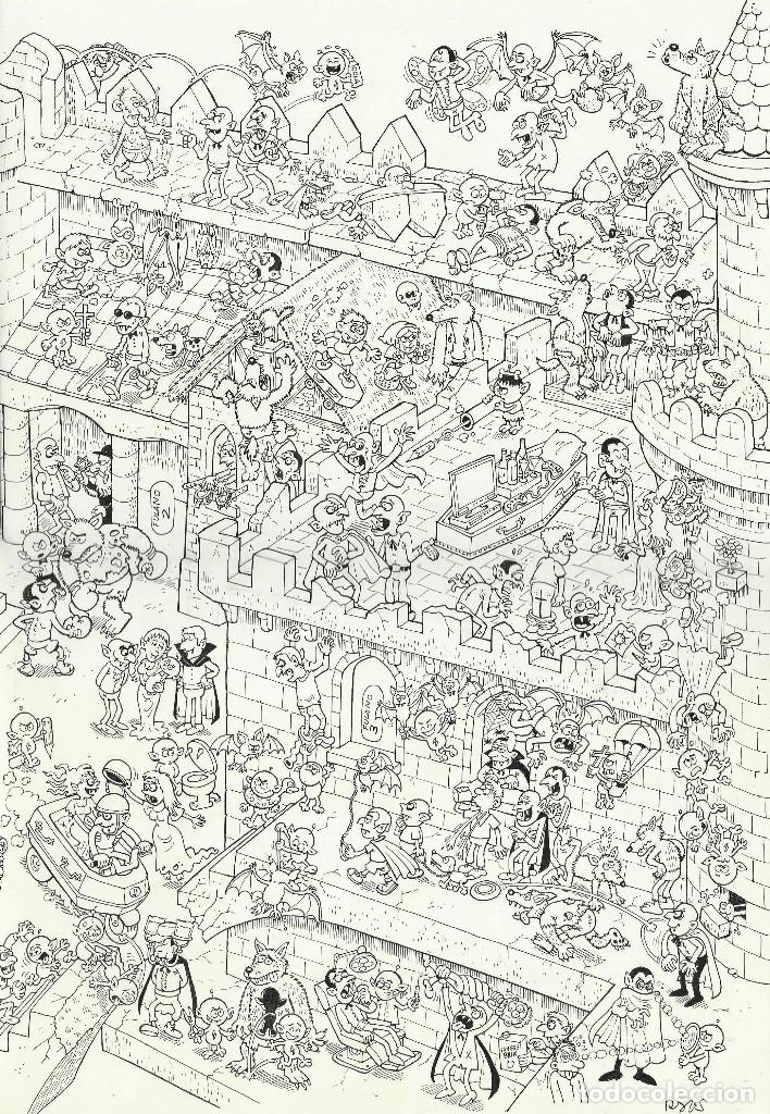 C&oacute;mics: PAGINA ORIGINAL XUNGUIS - FLUNKERNE - CERA - COMIC - Foto 1