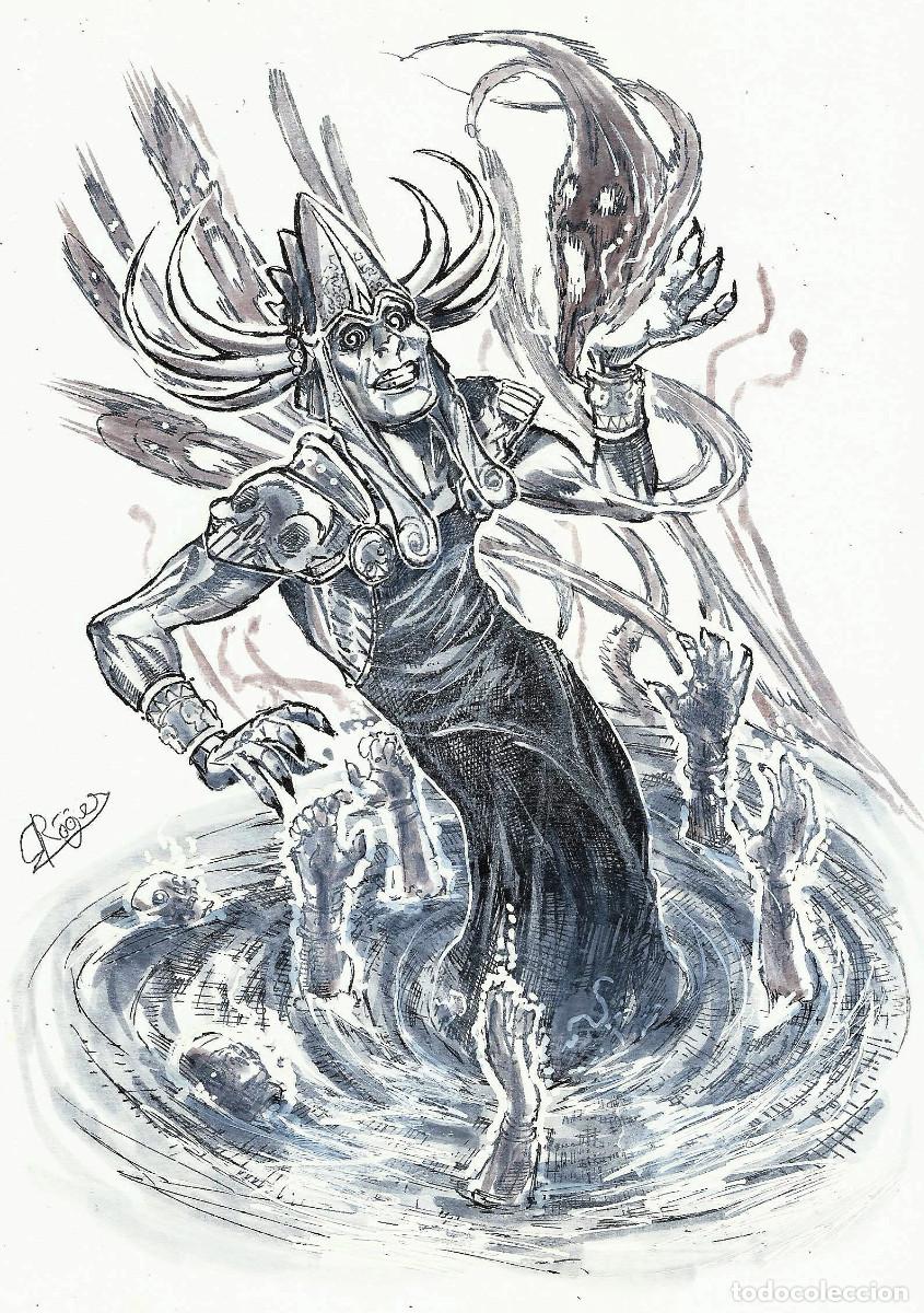 C&oacute;mics: 2 ROGER BONET - ORIGINAL DIBUJO - Foto 1
