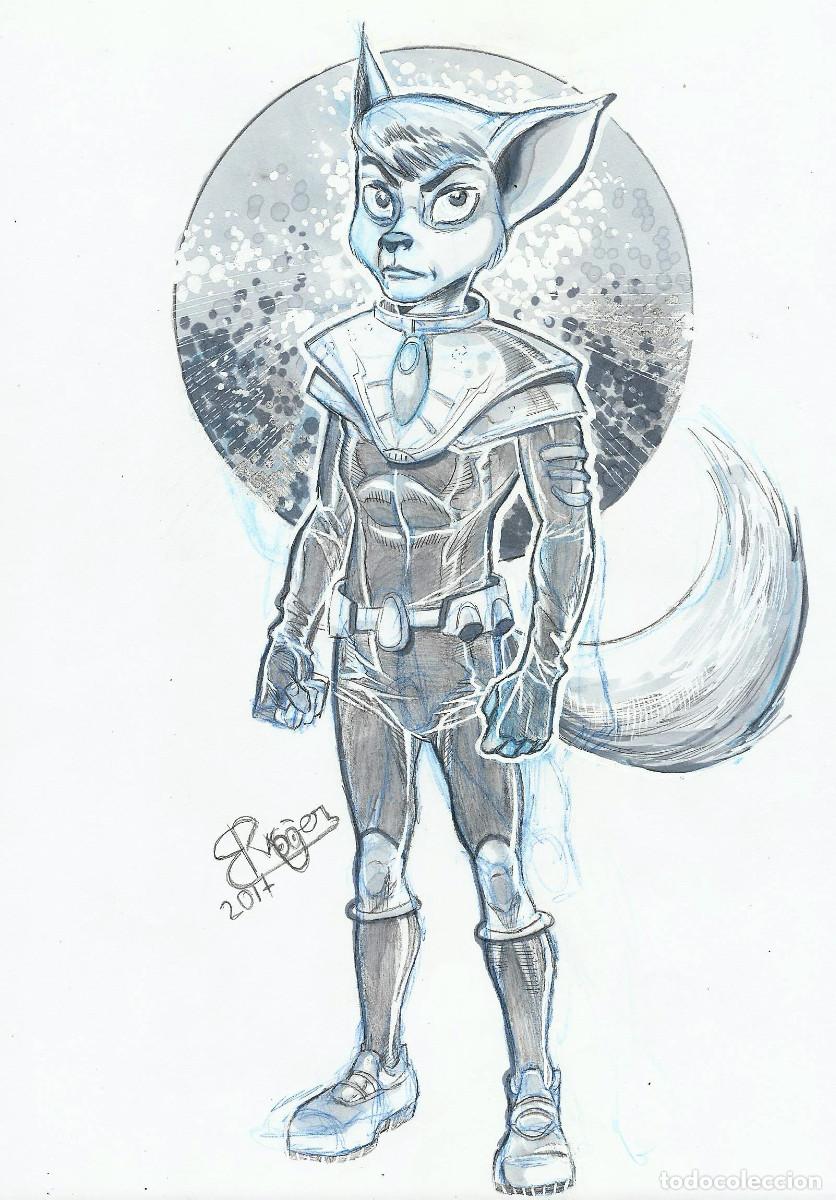C&oacute;mics: DIBUJO ORIGINAL - ROGER BONET - - Foto 1