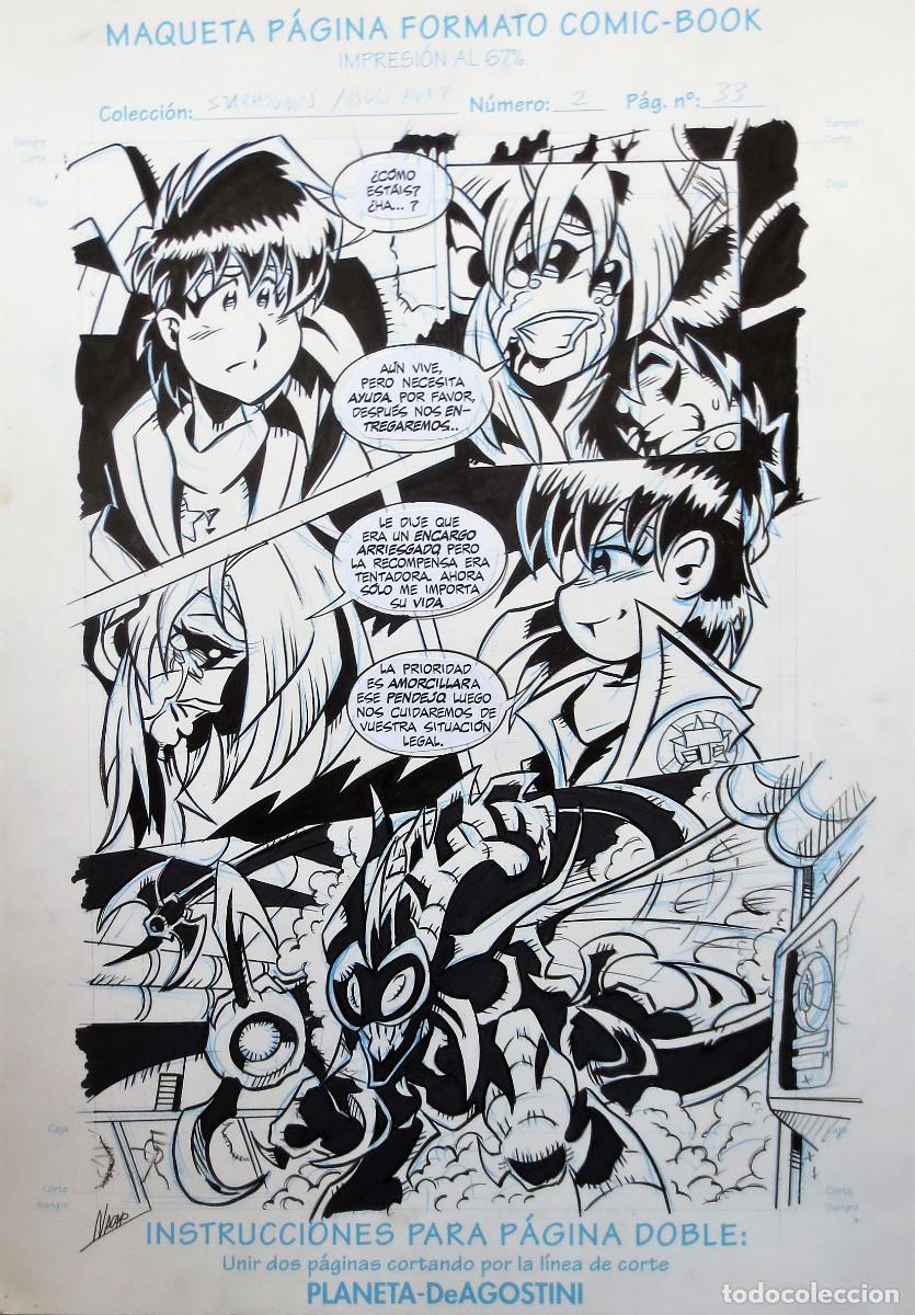 C&oacute;mics: STAR HOUNDS - PAGINA ORIGINAL - NACHO - ORIGINAL DRAWING - Foto 1