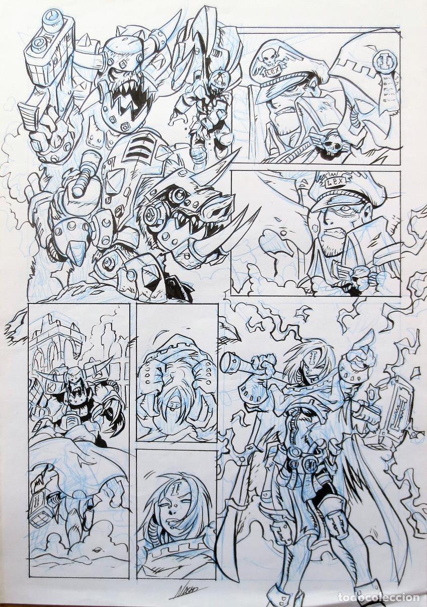 C&oacute;mics: PAGINA ORIGINAL - NACHO - ORIGINAL DRAWING - COMIC - Foto 1