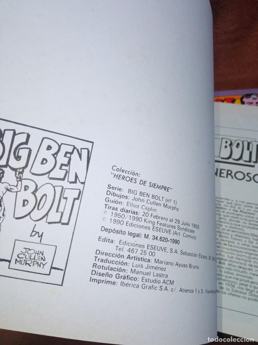C&oacute;mics: Big Ben Bolt dos n&uacute;meros editorial Eseuve - Foto 3
