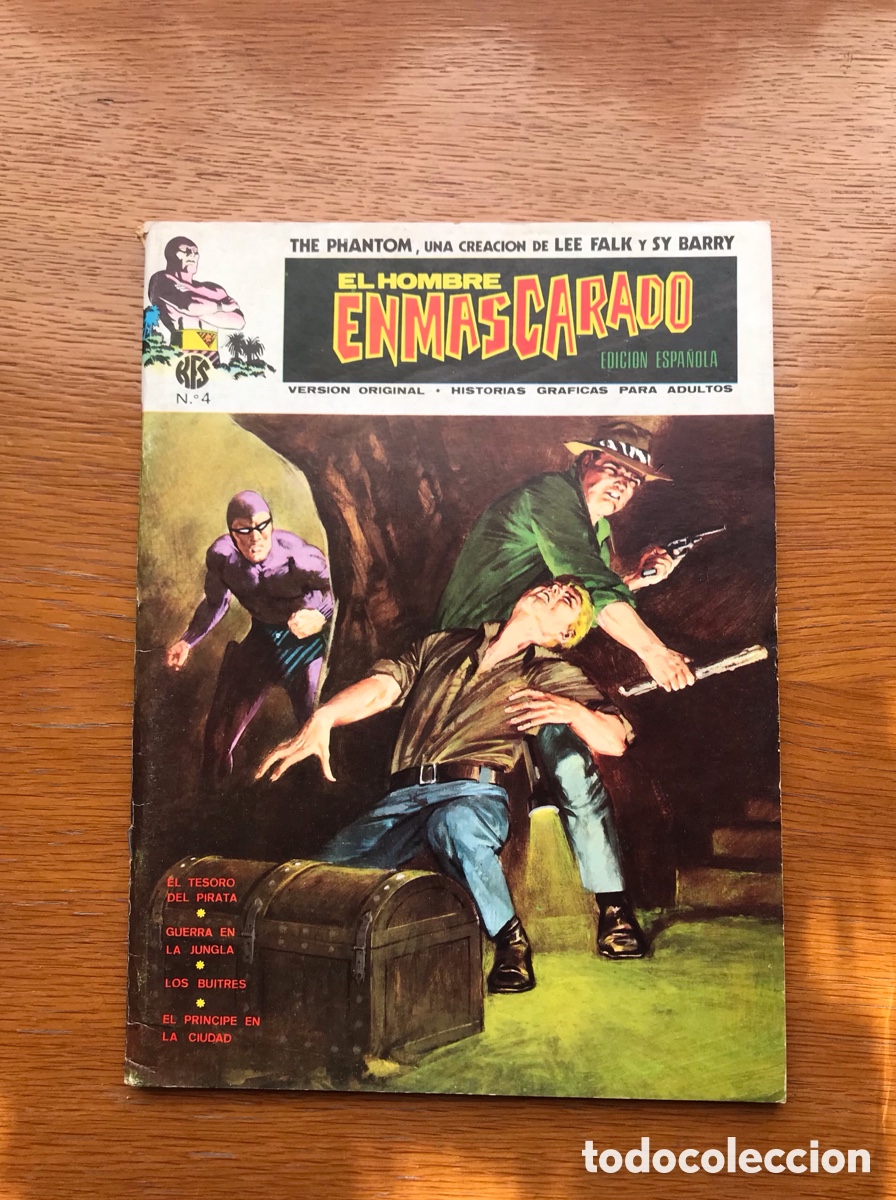 C&oacute;mics: El hombre enmascarado. C&oacute;mic. Lote de 8 ejemplares. - Foto 2