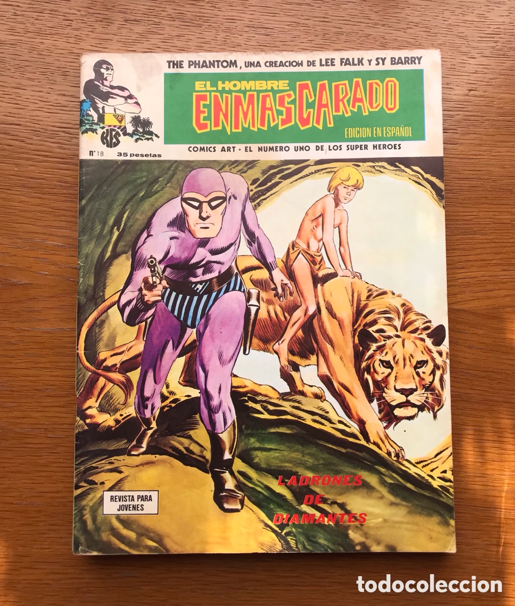 C&oacute;mics: El hombre enmascarado. C&oacute;mic. Lote de 8 ejemplares. - Foto 4