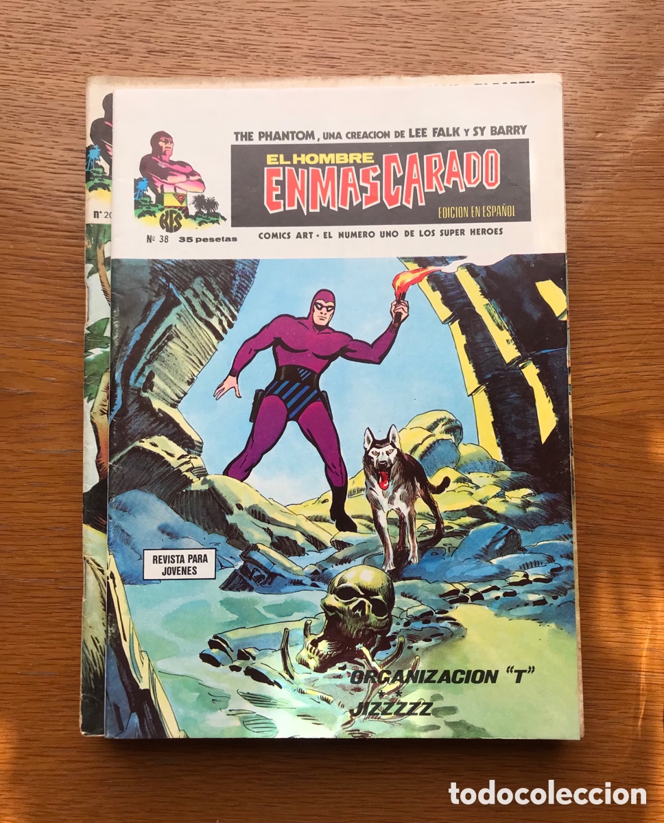 C&oacute;mics: El hombre enmascarado. C&oacute;mic. Lote de 8 ejemplares. - Foto 5