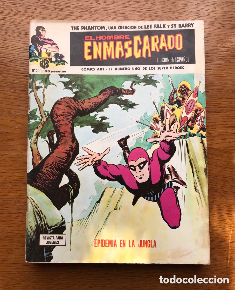 C&oacute;mics: El hombre enmascarado. C&oacute;mic. Lote de 8 ejemplares. - Foto 6